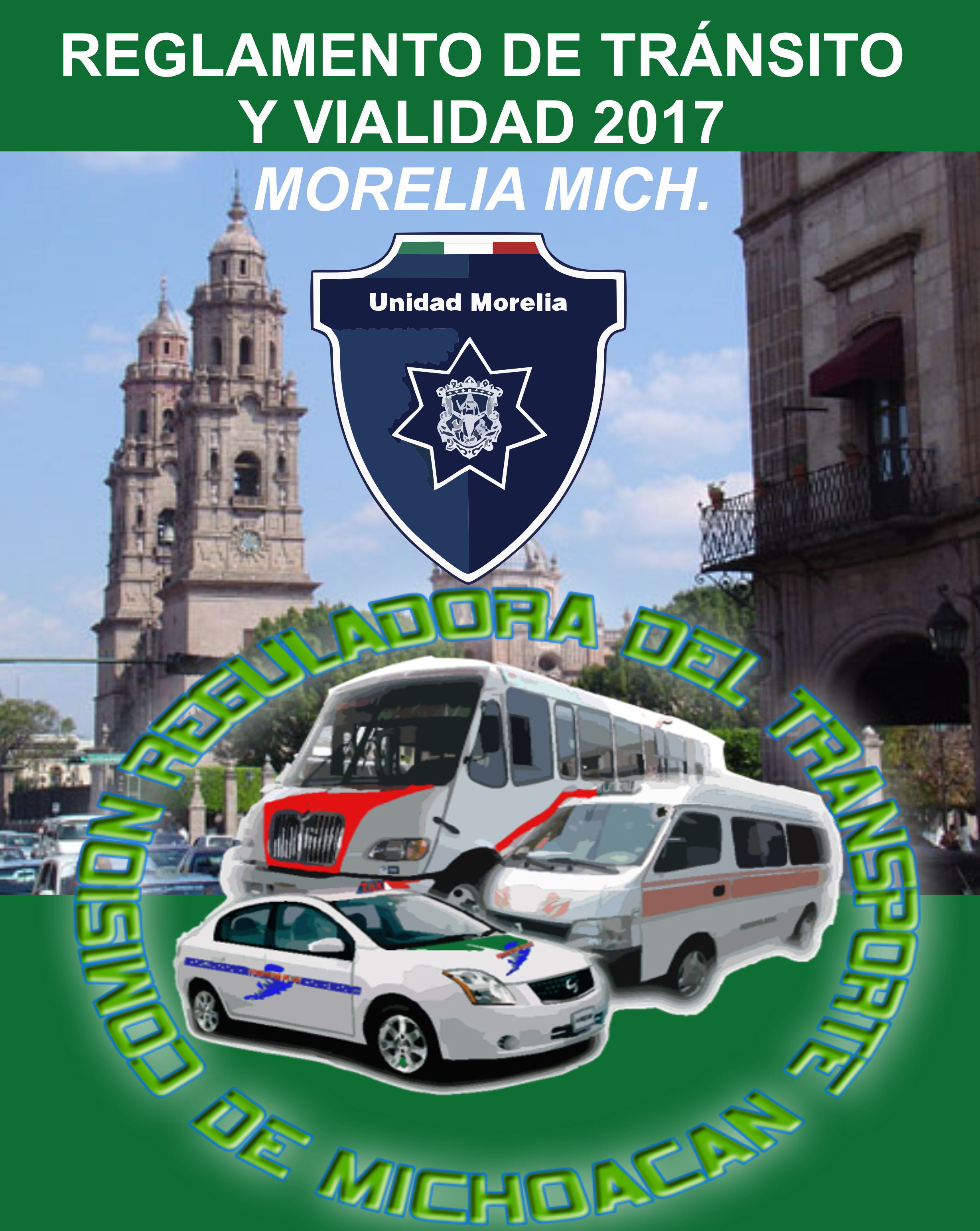 Reglamento de transito y vialidad 2017 Morelia Michoacán